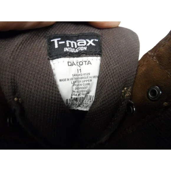 Dakota Men's 8 529 Steel Toe SP Injected T-MAX Insulated Quad Comfort Boot 11M